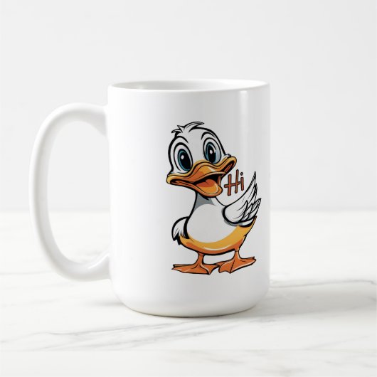 Mug Canard drôle (Gauche)