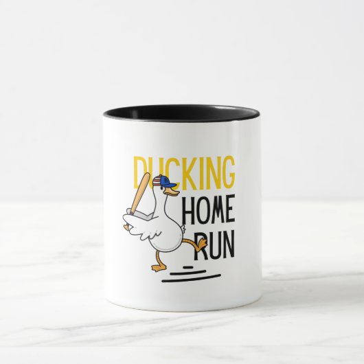 Mug Canard drôle Baseball Canard (Centre)