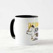 Mug Canard drôle Baseball Canard (Devant gauche)