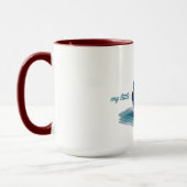 Mug Canard en bois isométrique (Gauche)