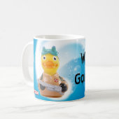 Mug Canard en caoutchouc de CelebriDucks Goosebusters (Devant gauche)