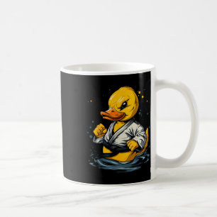 Mug Canard en caoutchouc de taekwondo kickboxing anima