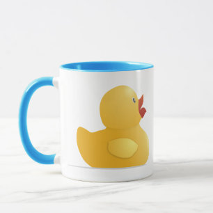 Mug Canard en caoutchouc jaune
