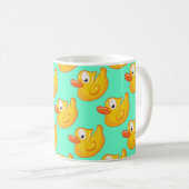 Mug Canard en caoutchouc jaune (Devant droit)