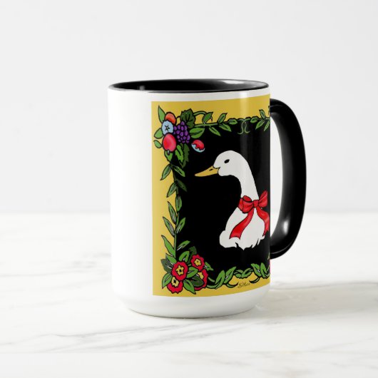 Mug Canard français de pays (Devant droit)