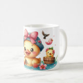 Mug Canard jaune mou (Devant droit)