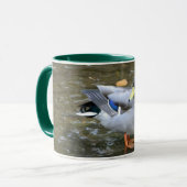 Mug Canard mâle Mallard dans la boue de Clear Creek (Devant gauche)