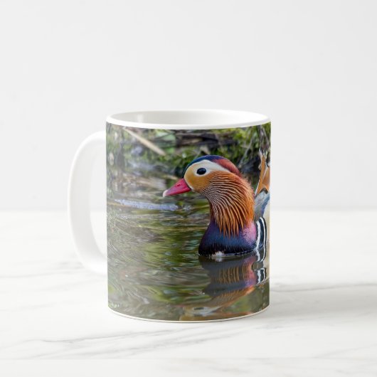 Mug Canard mandarin (Devant gauche)