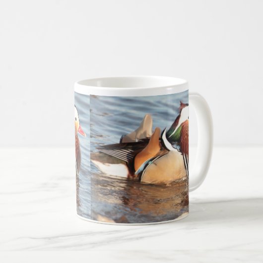 Mug Canard mandarin (Devant droit)