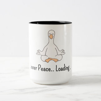 Mug "Canard Mignon 'Paix Intérieure en Chargement'