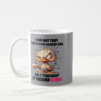 Mug Canard N'A Pas Trébuché Le Sol Avait L'Air Triste