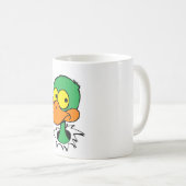 Mug CANARD - ne colorez aucun ARRIÈRE - PLAN (Devant droit)