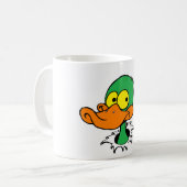Mug CANARD - ne colorez aucun ARRIÈRE - PLAN (Devant gauche)