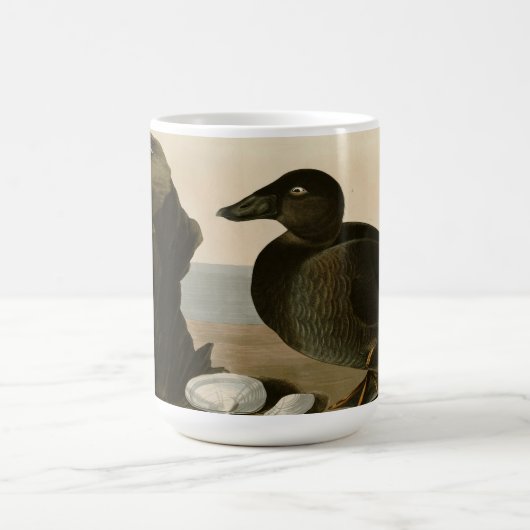 Mug Canard noir ou de surf (Centre)