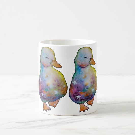 Mug Canard nommé Rainbow (Centre)