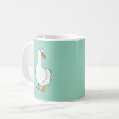 Mug Canard Oiseau Canard Blanc (Devant gauche)