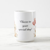 Mug Canard Personnalisé Mignon (Centre)