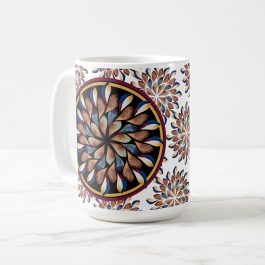 Mug Canard plumant la muge (Devant gauche)