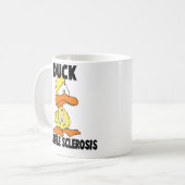 Mug Canard Sclérose en plaques (Devant gauche)