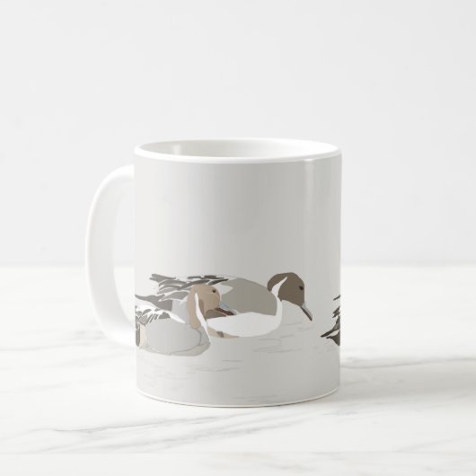 Mug Canards à ongles du Nord (Devant gauche)