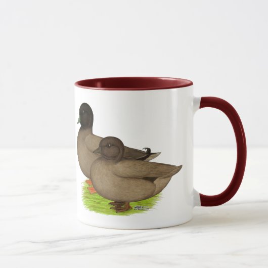 Mug Canards : Appels de kaki (Droite)