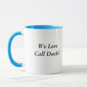 Mug Canards : Appels pastel (Gauche)