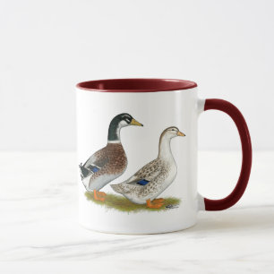 Mug Canards :  Appleyard argenté