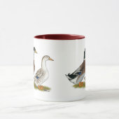 Mug Canards :  Appleyard argenté (Centre)