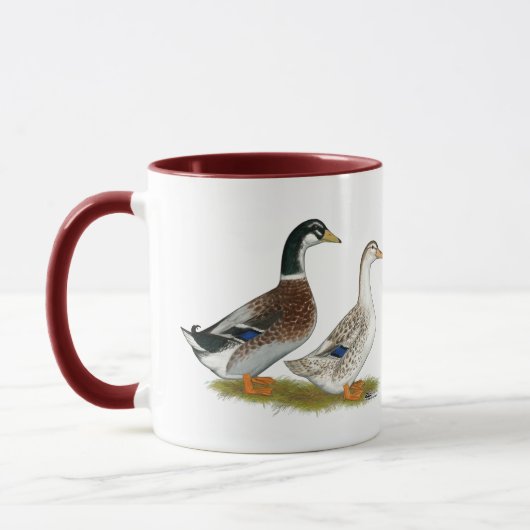 Mug Canards : Appleyard argenté (Gauche)