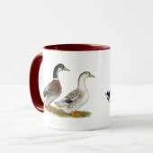 Mug Canards :  Appleyard argenté (Devant gauche)
