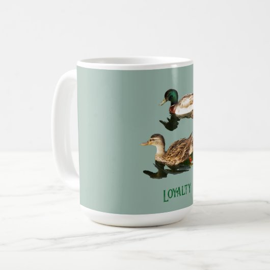 Mug Canards colverts (Devant gauche)