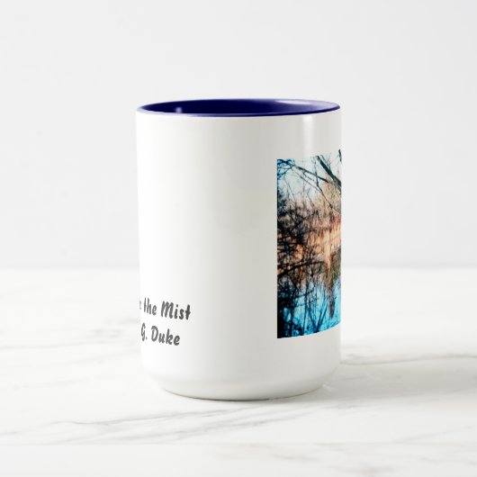 Mug Canards colverts dans la brume (Centre)
