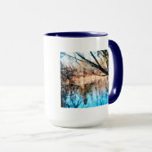 Mug Canards colverts dans la brume (Devant droit)