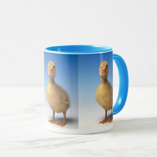 Mug Canards dans une boule de rangée (Devant droit)