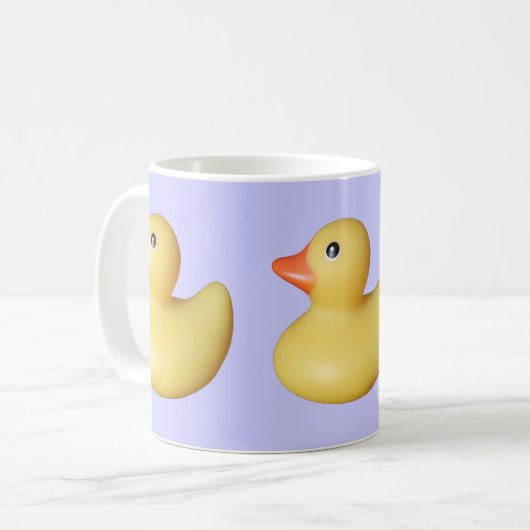 Mug Canards dans une rangée (Devant gauche)