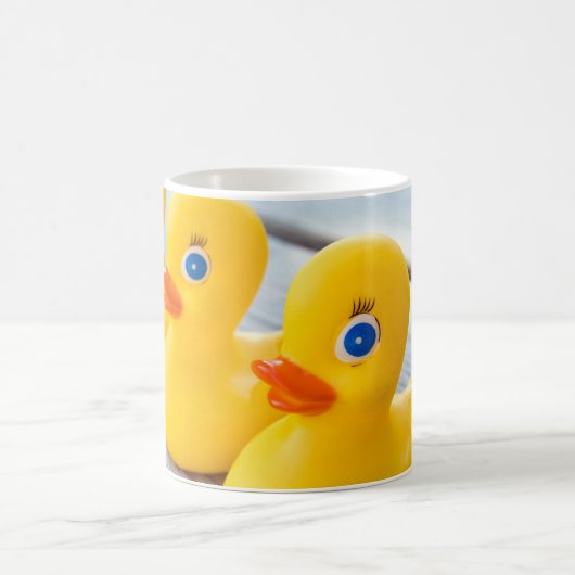 Mug canards en caoutchouc jaune (Centre)