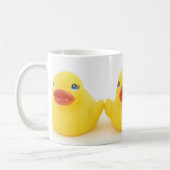 Mug Canards en caoutchouc jaunes (Gauche)