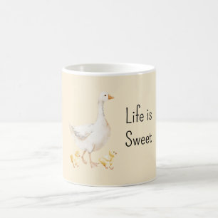 Mug Canards jaunes blancs