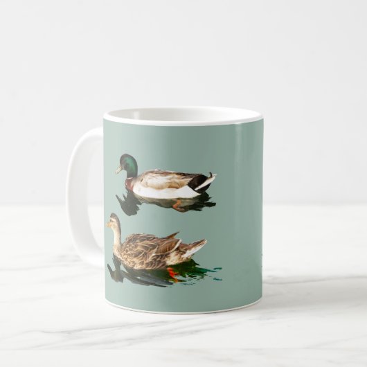 Mug Canards Jetez la couverture (Devant gauche)