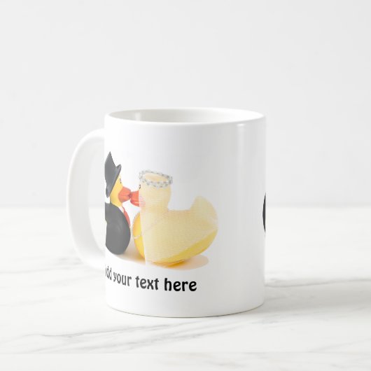 Mug Canards mariages 2 (Devant gauche)