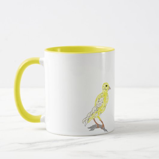 Mug : canari (Gauche)
