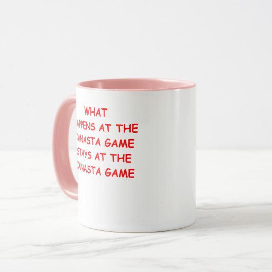 Mug canasta (Devant gauche)