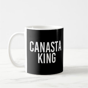 Mug Canasta King Funny Canasta Card Jeux Idée du joueu