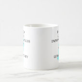 Mug Cancer Bully (ruban bleu clair) (Centre)