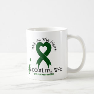 Mug CANCER de FOIE je soutiens mon épouse