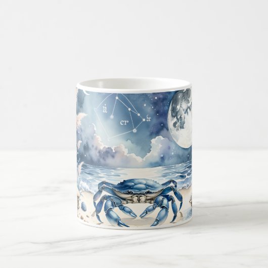Mug Cancer de l'aquarelle (Centre)