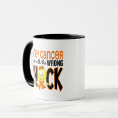 Mug Cancer de rein sali avec le poussin faux (Devant gauche)