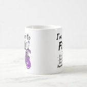 Mug Cancer d'ESSENTIEL je vais combattre (Centre)