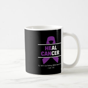 Mug Cancer du cancer du cancer du coeur Cancer chrétie