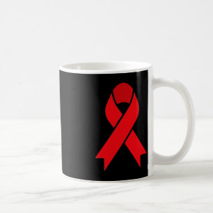 Mug Cancer du sang Semaine du ruban rouge Sensibilisat